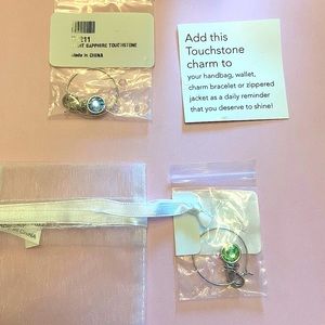 Touchstone Crystal by Swarovski Set of 2 Charms